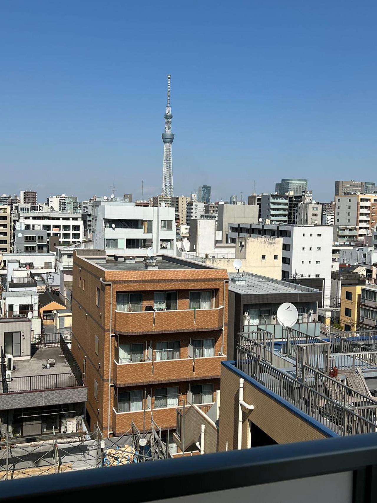 Skyhotel Kikukawa 駅徒歩2分 Tokió Kültér fotó